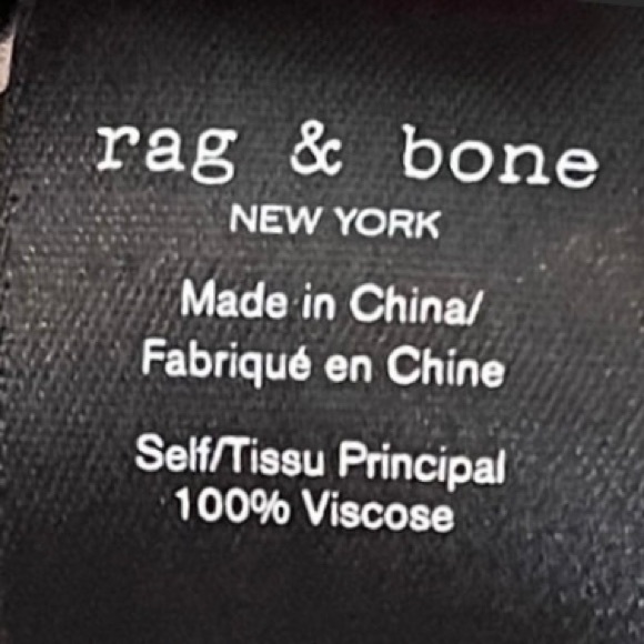 Rag & Bone Poppy Draped Mini Dress size M Medium - Picture 5 of 9